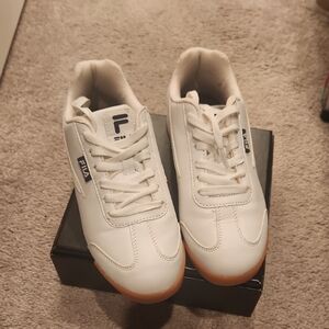 Fila White Athletic Shoes
